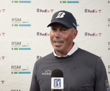 Matt Kuchar Thursday Flash Interview 2023 The RSM Classic