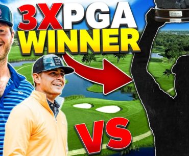 We took on a 3 time PGA Tour Winner...our toughest test yet