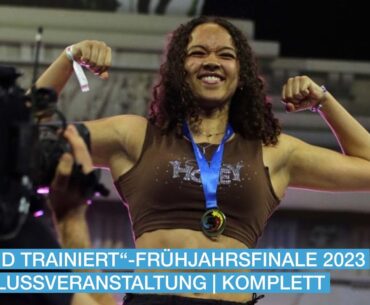 2023 | Frühjahrsfinale | Siegerehrung komplett