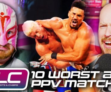 10 Worst AEW PPV Matches | Tables, Lists & Chairs | WrestleTalk
