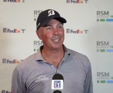 Matt Kuchar Friday Flash Interview 2023 The RSM Classic