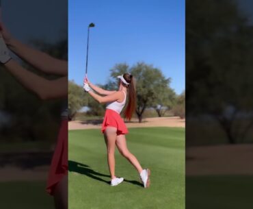 Claire Bear #golf #golfswing #shorts