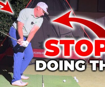 STOP Keeping Your Back To The Target In The Downswing