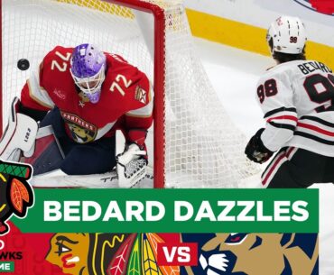 Connor Bedard's Dazzling Goals Not Enough in Blackhawks Loss vs Panthers | CHGO Blackhawks Postgame