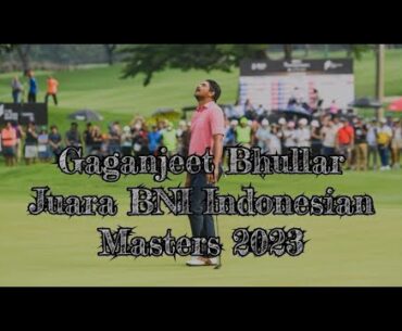 Memotret turnamen golf BNI Indonesian Master 2023