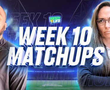 Week 10 Matchups DEEP Dive | Will The Bengals Stay HOT??