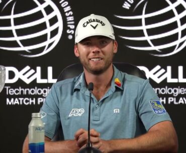 Sam Burns Sunday WINNER Press Conference 2023 World Golf Championships Dell Technologies Match Play