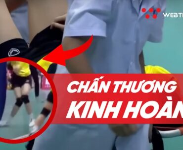 Chấn thương đáng tiếc của phụ công Lưu Thị Huệ trong ngày đội nhà Ninh Bình nhận thất bại “tức tưởi”