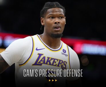 Cam Reddish's Pressure Defense | Laker Film Room