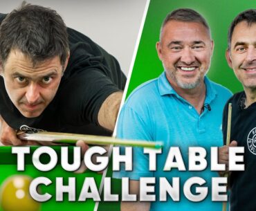 Can Ronnie O'Sullivan Defeat The Tough Table Challenge?