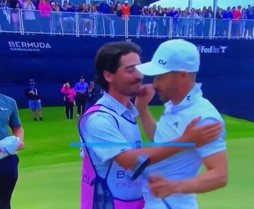 Camilo Villegas wins the Butterfield Bermuda Championship ⛳️ 11-12-23 1st PGA Tour win since 2014