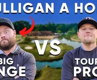 Can BIG Ange (12HCP) Beat a Tour Pro With A  MULLIGAN PER HOLE ?? 👀