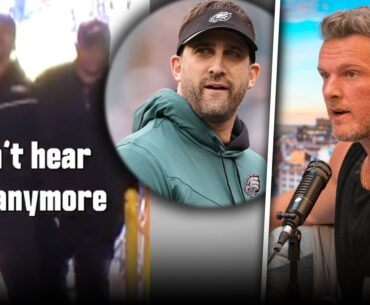 Eagles HC Sirianni Chirps Chiefs Fans After Win "I Don't Hear S--t Anymore From You!" | Pat McAfee