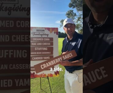 Scottie Scheffler Ranks His Thanksgiving Sides | TaylorMade Golf