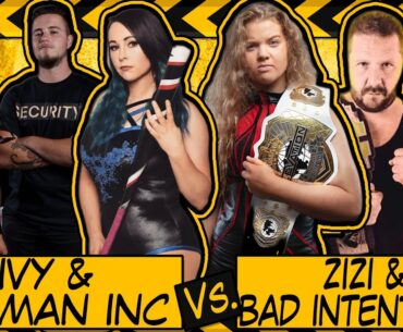 Ivy & Big Man Inc vs Zizi & Bad Intentions | Elevation Wrestling