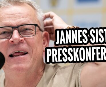 Janne Anderssons sista presskonferens