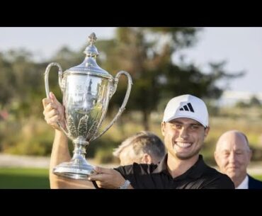 The RSM Classic: Ludvig Åberg clinches first PGA Tour title six months after turning professional