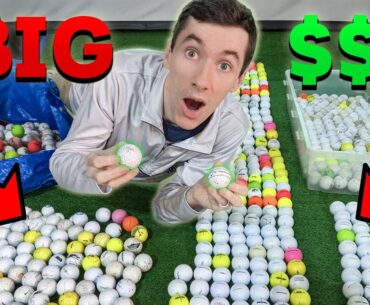 Golf Ball Hunting One of USA's OLDEST COURSES! Huge Profit!