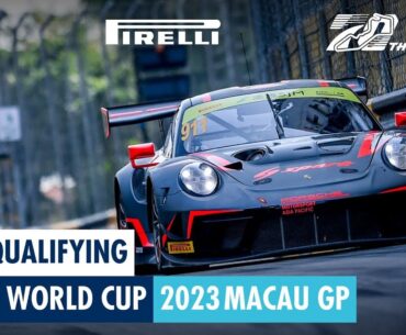 REPLAY | Qualifying | FIA GT World Cup | Macau GP 2023 | FULL SESSION