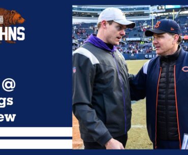 Bears coaching candidates, Bears @ Vikings preview & what's on the line for Eberflus? | Hoge & Jahns
