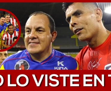 ¡NO LO TELEVISARON!, CLÁSICO de LEYENDAS, CHIVAS vs AMÉRICA, HOMENAJE a CUAUHTÉMOC BLANCO RESUMEN