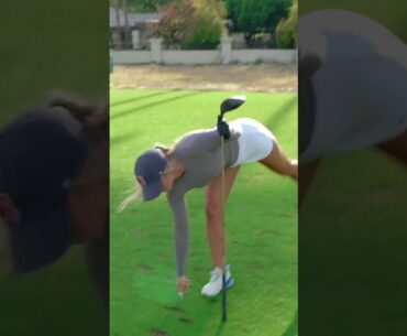 Hailey Ostrom #golf #golfswing #shorts