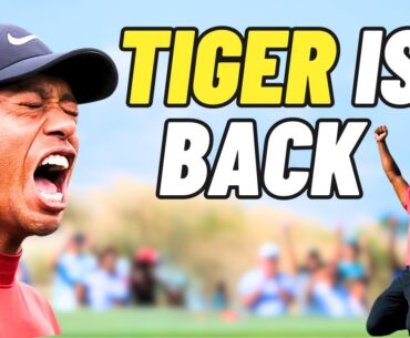 Tiger Woods makes his COMEBACK in 2023