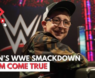 Gavin's WWE Smackdown Dream Come True
