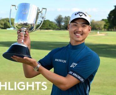 Min Woo Lee Round 4 Highlights | 2023 Fortinet Australian PGA Championship