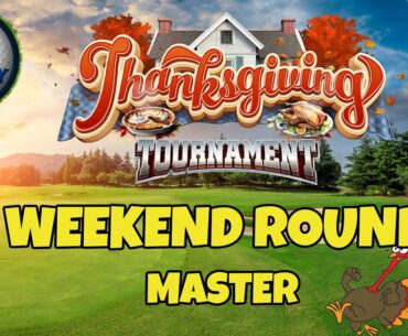 Golf Clash LIVESTREAM, Weekend round - Master - Thanksgiving Tournament! #thanksgiving