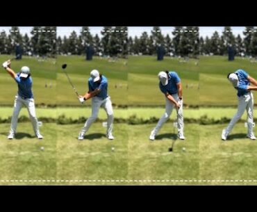 Tommy Fleetwood Driver Swings with Slow Motion