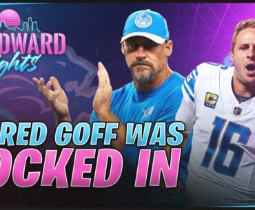 Jared Goff was LOCKED IN for the Detroit Lions Comeback