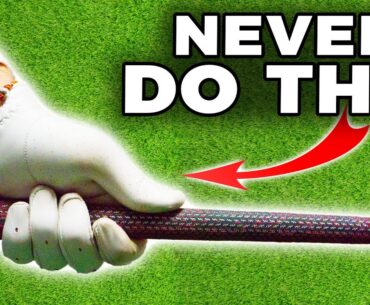 NEVER Make This MISTAKE When Gripping The Golf Club
