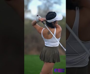 Amazing Golf Swing you need to see | Golf Girl awesome swing | Golf shorts | Jane Park