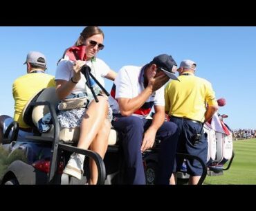 USA’s Scottie Scheffler in tears after record Ryder Cup loss, as Europe extend dominance