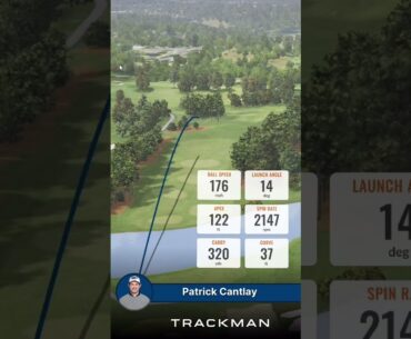 Patrick Cantlay on Trackman Range at the Tour Championship 🟧 ⛳