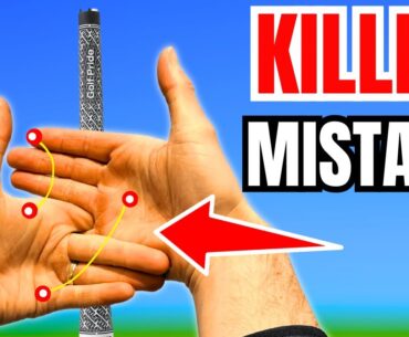 How To Build The "PERFECT" Golf Grip! You must Avoid These KILLER Mistakes!