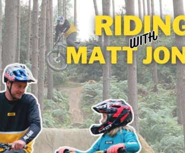 Riding with Matt Jones