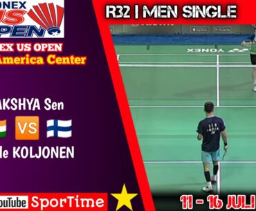 R32 | LAKSHYA (IND) vs KOLJONEN (FIN) | YONEX US Open 2023