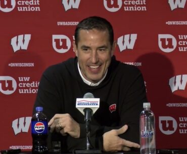 Luke Fickell Media Conference || Wisconsin Football || Nov. 20, 2023