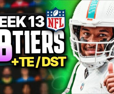 Week 13 Fantasy Football QB & TE Rankings (Top 22)