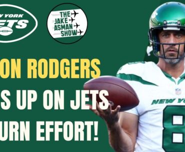 Reacting to New York Jets QB Aaron Rodgers' REVEALING Comments About Returning SOONER!