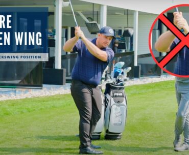 How To Fix Your Backswing “Chicken Wing”