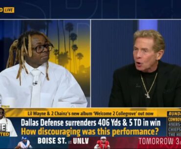 UNDISPUTED | "Cowboys defense is wild!" - Lil Wayne tells Skip on Bland, Parsons in win vs. SEA