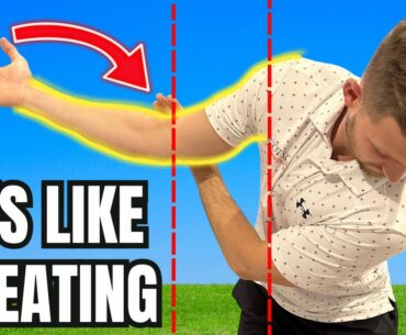 Right Arm MAGIC MOVE - The #1 Key to Playing Great Golf (Stop Overswinging!)