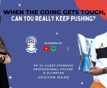 Udayan Mane, Professional Golfer & Olympian #bharatkechampionathlete #podcast