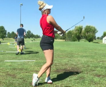 Healthy Bella Johnson aiming for State AA golf repeat