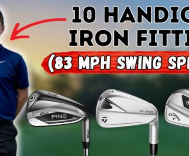 WHY 'GAME IMPROVEMENT' IRONS CAN HURT YOU - 10 Handicap Iron Custom Fitting Session