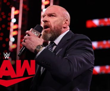 Triple H to the WWE Universe: “We ain’t going nowhere!”: Raw, April 3, 2023