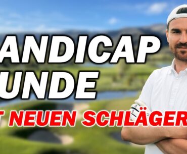 1. Golf HANDICAP-RUNDE mit neuen Schlägern | KW GOLF